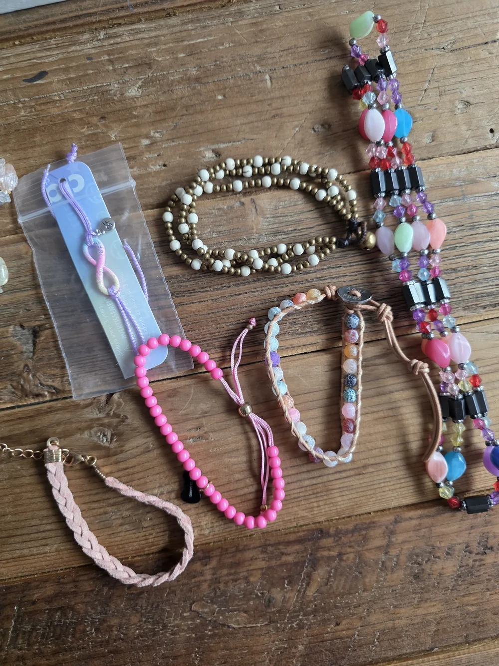 Girls Grab Bag Assortment! Bracelets, Anklets, Necklaces!